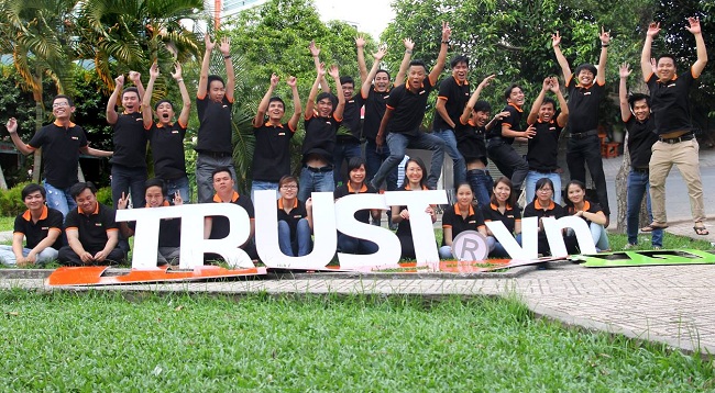 公司網站trust.vn  -  thietkewebsite.com