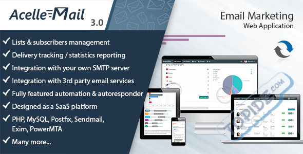 Acelle v4.0.18 - PHP郵件營銷應用破解版